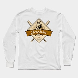 jackie, baseball Long Sleeve T-Shirt